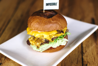 Impossible Burger At Umami Burger
