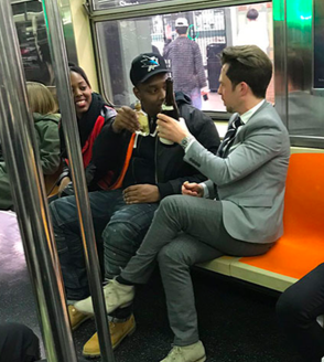 Strangers Bond Over Bottle Of Wine