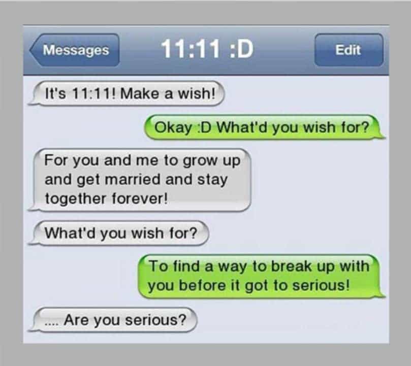 You Can’t Share Your Wish