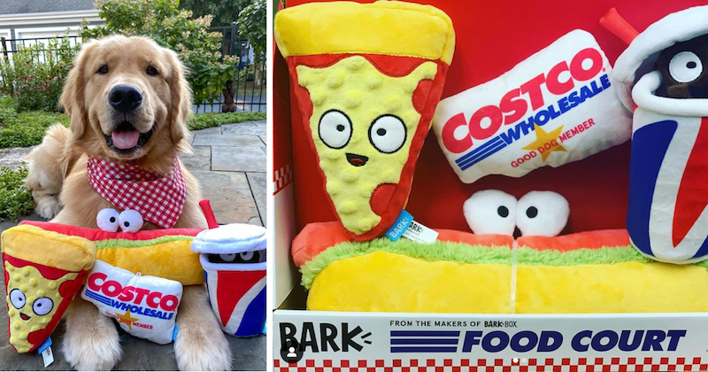 The Full Line Of Dog Toys From Costco