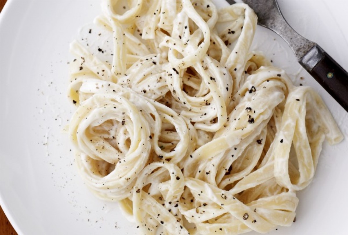 A Lighter Alfredo Sauce