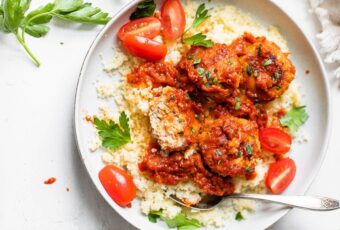 Spicy Harissa Meatballs