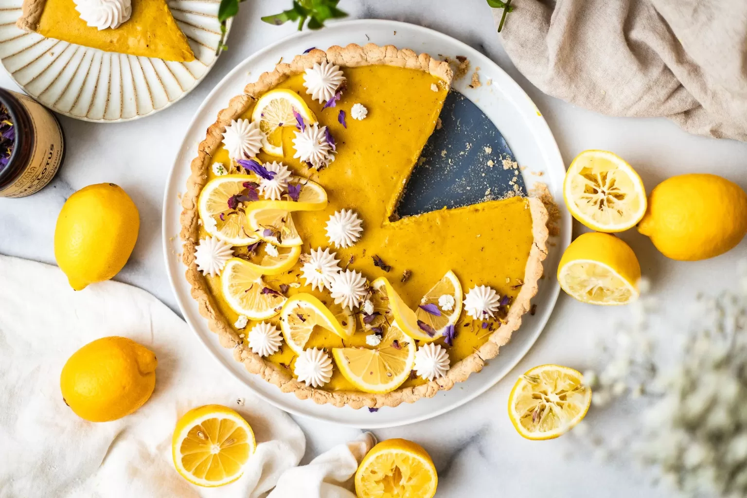 Beautiful Lemon Pie